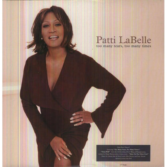 Patti LaBelle - Too Many Tears Too Many Times - Vinyl