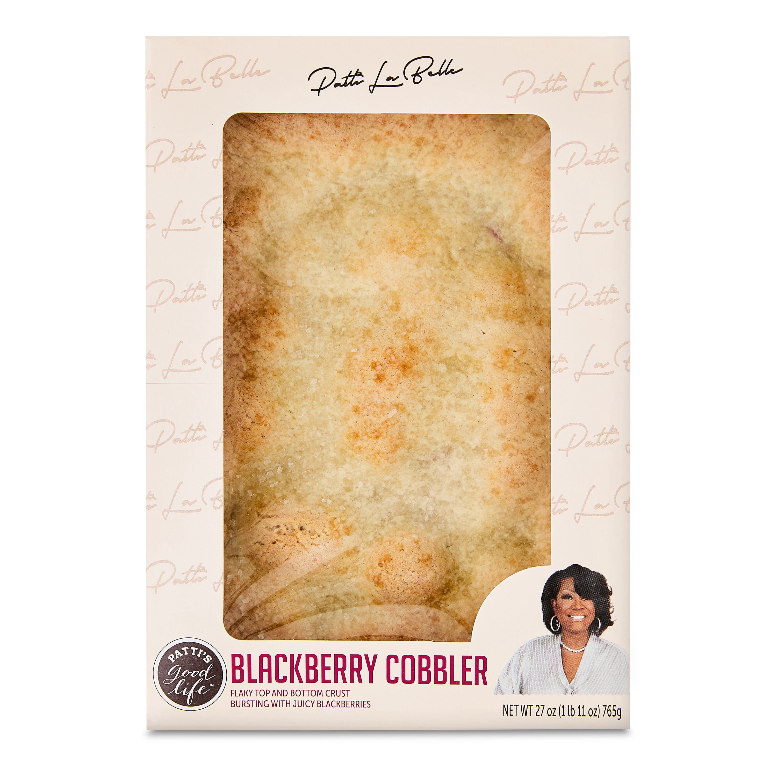 Patti LaBelle's Good Life Ready-To-Bake Blackberry Cobbler in Box, 27 oz
