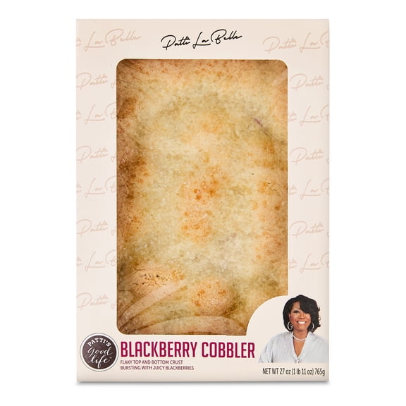 Patti LaBelle Ready-to-Eat Blackberry Cobbler, 32 oz, Refrigerated Dessert