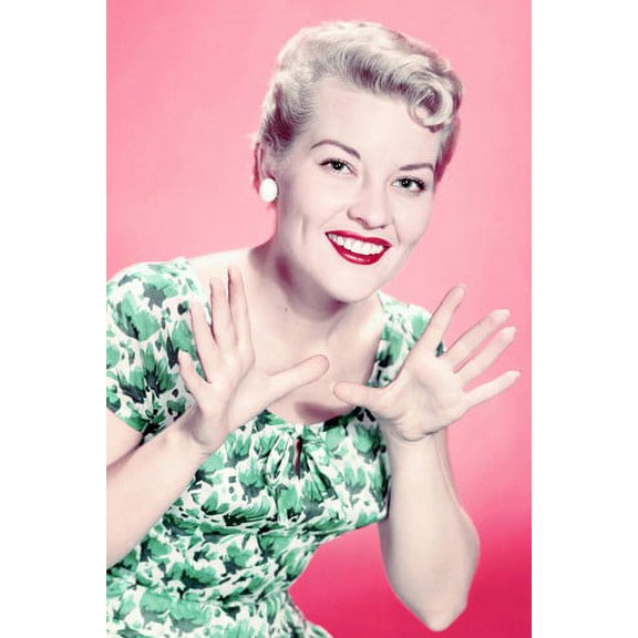 Patti Page 24x36 Poster Rare Smiling Studio Pose