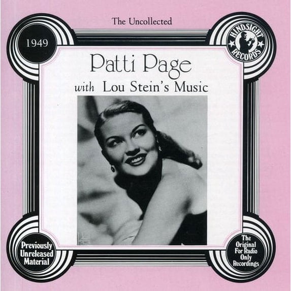 Patti Page - Lou Stein's Music - Music & Performance - CD
