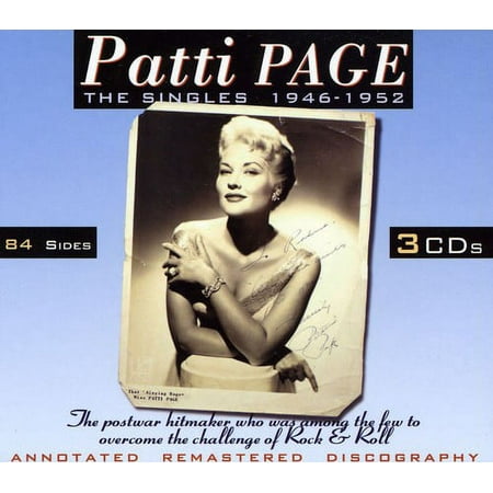 Patti Page - The Singles 1946-1952 - Opera / Vocal - CD