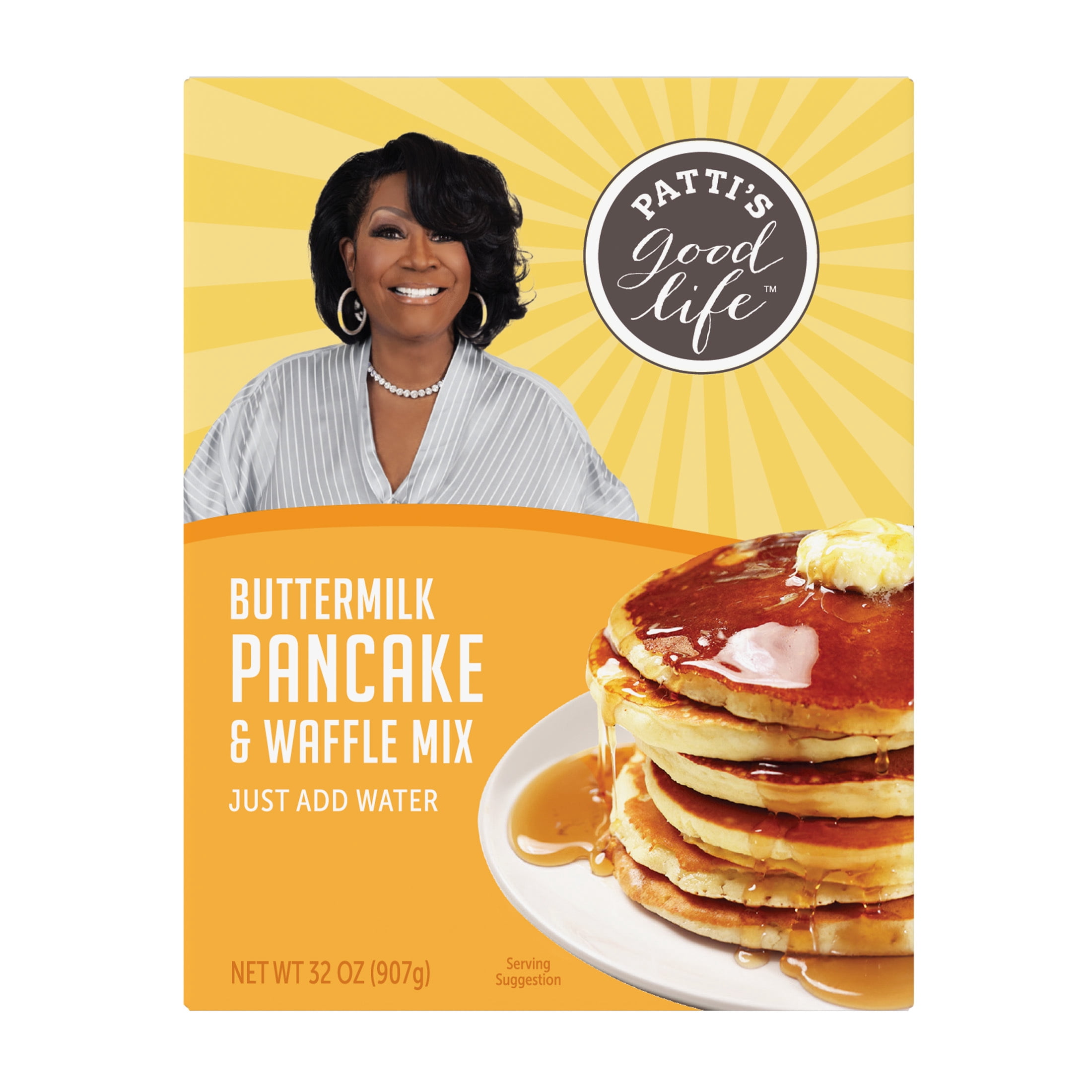 Patti LaBelle Complete Buttermilk Pancake and Waffle Mix - 32 oz - Powder Mix