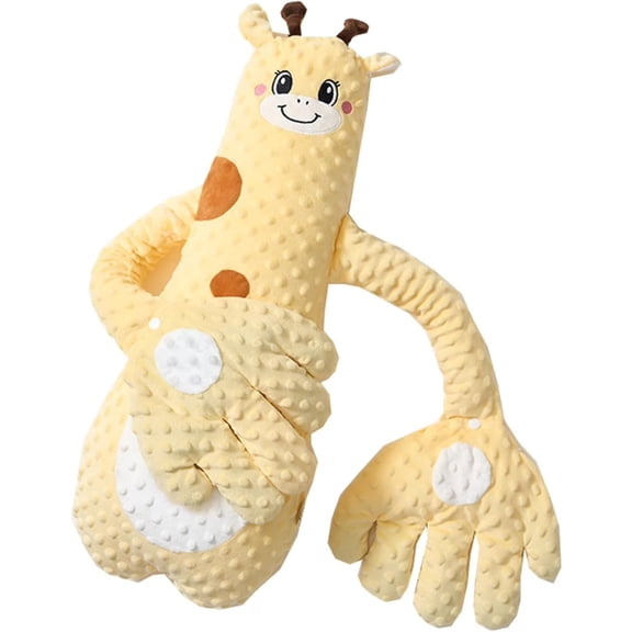 Patting Pillow Soother, Giant White Goose Large Plush Doll, Adjustable Mode Interactive Plush, for Home Decor & Daily Companion