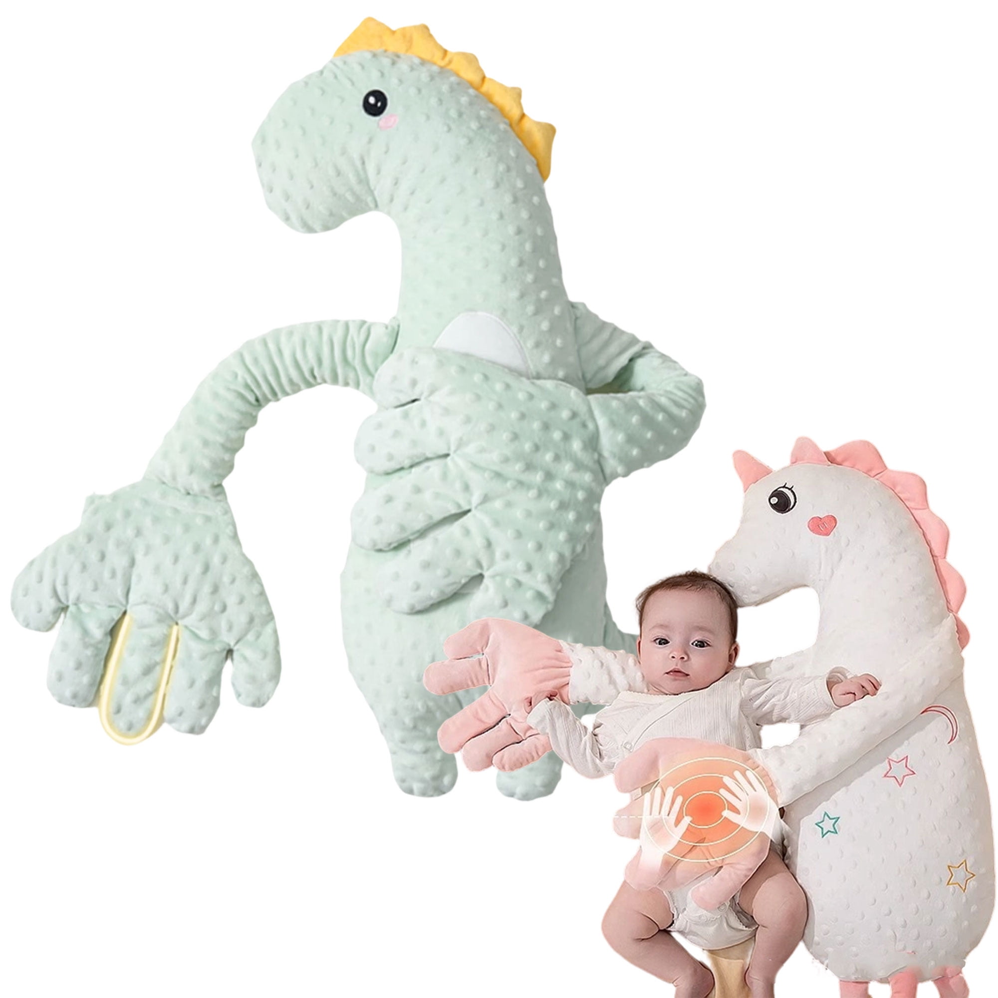 Patting Pillow Soother, Interactive Remote Control Patting Plush, Soft ...