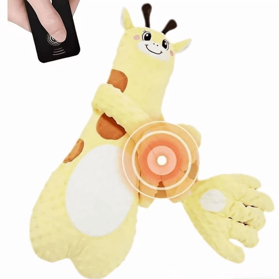 Patting Pillow Soother,Remote Control Patting Plush Pillow,with 3 Adjustable Modes,Used for Soothing and Hugging