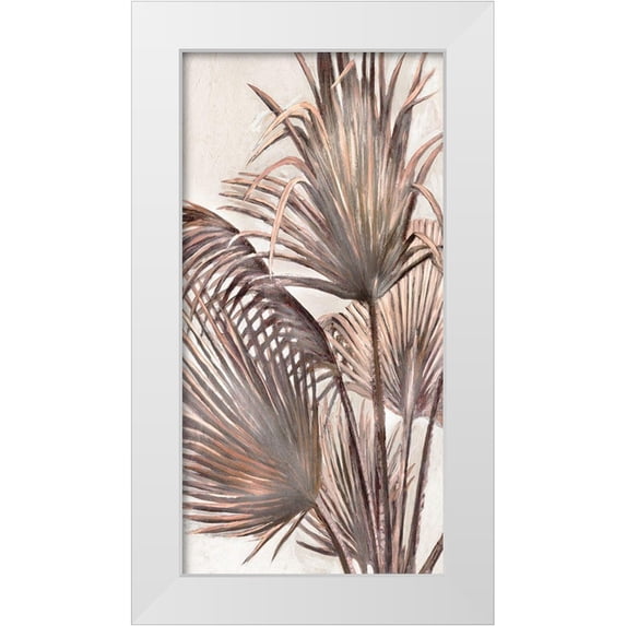 Pattinian, Merri 11x18 White Modern Wood Framed Museum Art Print Titled - Sedona Palm II