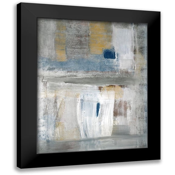 Pattinian, Merri 12x14 Black Modern Framed Museum Art Print Titled - Tribeca II