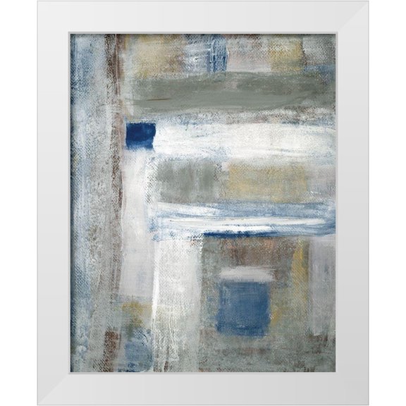 Pattinian, Merri 12x14 White Modern Wood Framed Museum Art Print Titled - Tribeca I