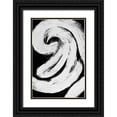 thumbnail image 1 of Pattinian, Merri 17x24 Black Ornate Wood Framed with Double Matting Museum Art Print Titled - Loosely Intertwined II, 1 of 4