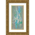thumbnail image 1 of Pattinian, Merri 18x32 Gold Ornate Wood Framed with Double Matting Museum Art Print Titled - Neutral Tierra I, 1 of 4