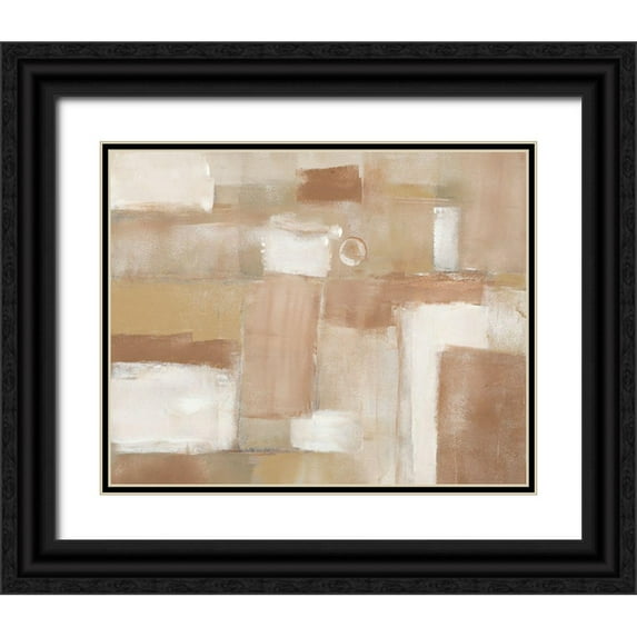 Pattinian, Merri 24x20 Black Ornate Wood Framed with Double Matting Museum Art Print Titled - Established Grounds II