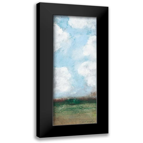 Pattinian, Merri 8x14 Black Modern Framed Museum Art Print Titled - Spring Panel II