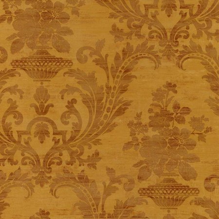 Patton Wallcovering Sari Damask Wallpaper