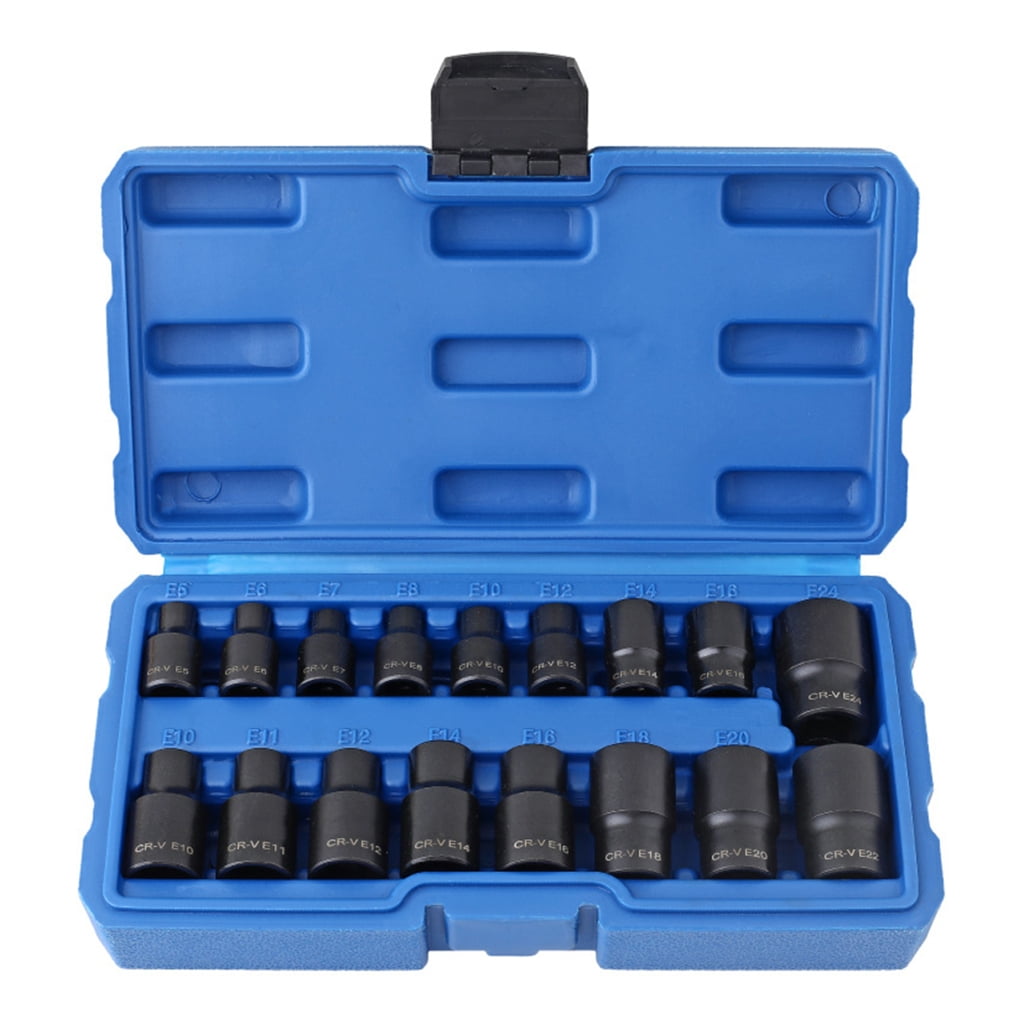 PatungKu 1/2'' 3/8'' Drive Power Reinforced Nut Driver Drill Bit Impact Socket Adapter