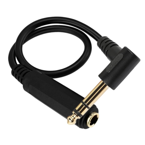 PatungKu 1/4Inch TRS Instrument Cable 6.5mm Male to 6.3SP Interconnects Cord Balance