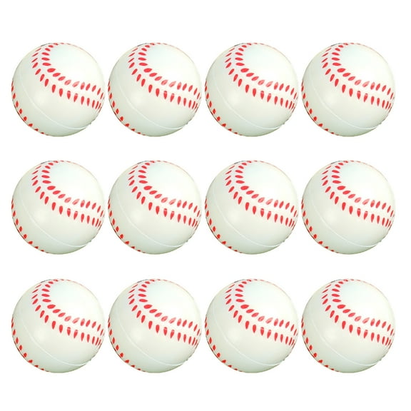 PatungKu 12pcs Soft Tennis Globe for Kids High Bounces Globe for Indoor/Outdoor Game Multipack Soft Sponge Foam Tennis Globe