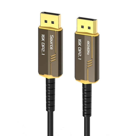 PatungKu 16K 8K 54Gbps Fiber Opticals DisplayPort Cable High Refreshes Rate Stable Signal