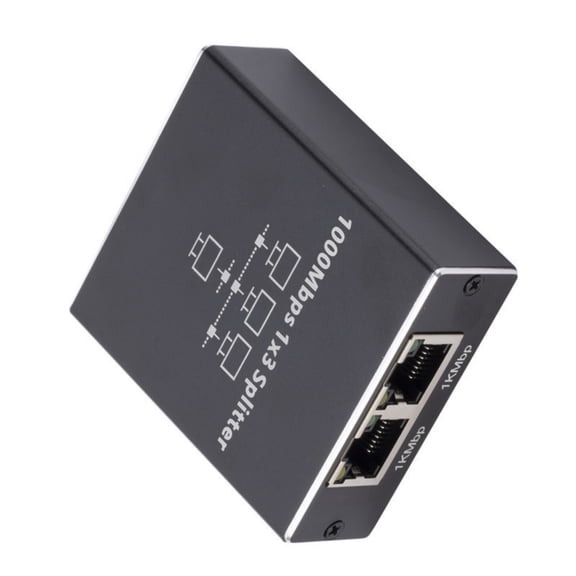 PatungKu 2 3 4 Port Gigabit Networking Extender 1000Mbps Splitter for Fast Stable Internet