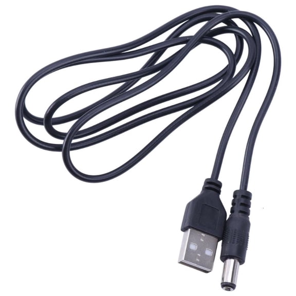 PatungKu 2.6ft USB to DC5.5 x 2.1 Charging Cord Data Line Power Supply Connection Cable
