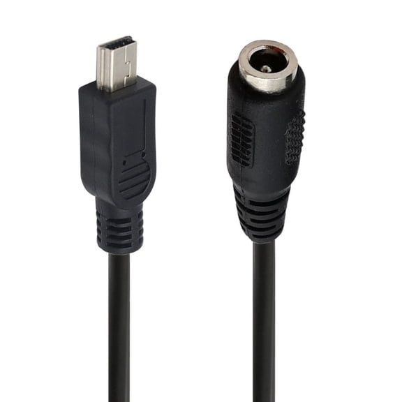 PatungKu 20cm Practical Charging Cable Mini USB Male Output DC5521 or DC35135 Input Portable Designed Adapter Cord Wire