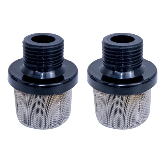 PatungKu 3/4Inch NPT Threaded Airless Sprayer Inlet Filters 35Mesh Steel Construction For Professional Paint Equipment 288716