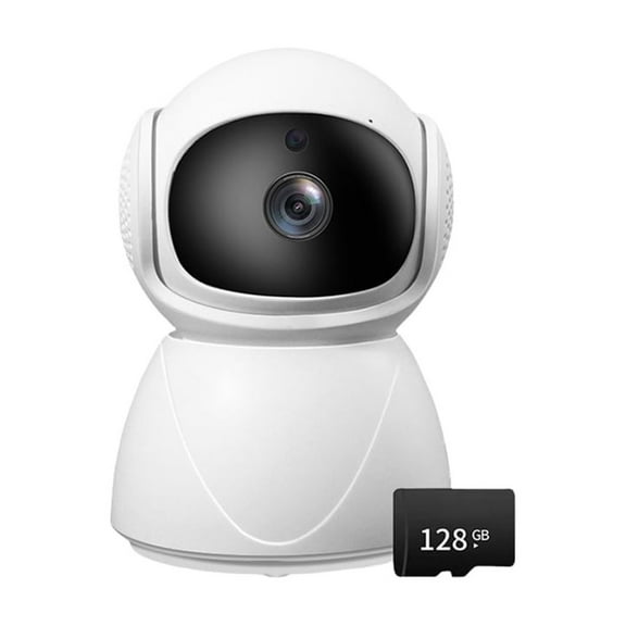 PatungKu 360° Panoramic Security Camera With Night Sight 2 Way Sound For Home Office Indoor Monitoring