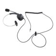 thumbnail image 1 of PatungKu 4-Pin RJ11 Monaural Corded Operator Call Center Telephone Headset Headphone BK, 1 of 11