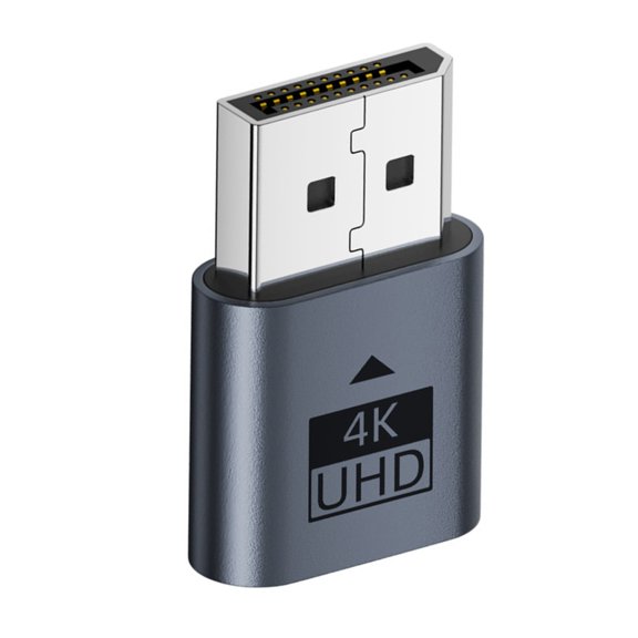 PatungKu 4K DisplayPort Display Emulator Quality Virtual Display Link Stable Signal Transfer For Work Professional Gamers