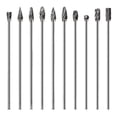 thumbnail image 1 of PatungKu 5/10Pcs Rotary File Burr Industrial Alloy Rotary Files Cylindrical Grinding Head Professional Metalworking Tool, 1 of 10