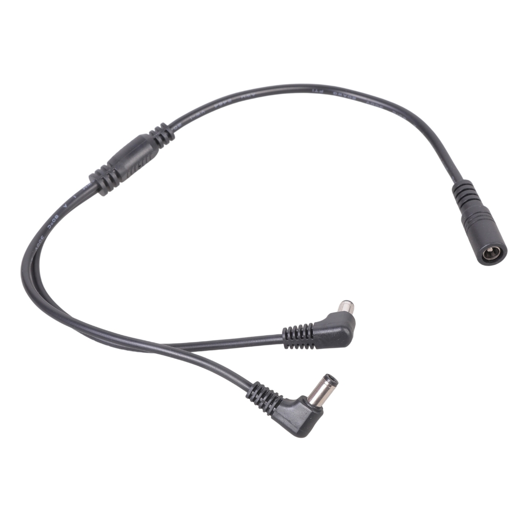 PatungKu 5.5x2.1mm DC5521 Y Splitter Cable Female to 2/3/4 Male 90 ...