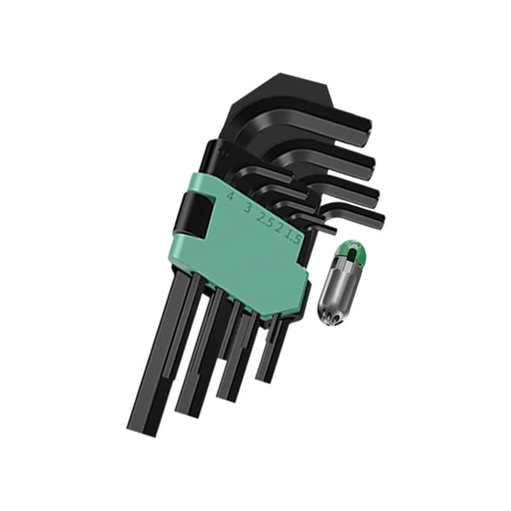 PatungKu 5 / 9Pcs L Type Tool Hex Key With Multiple Size For Industrial Applications