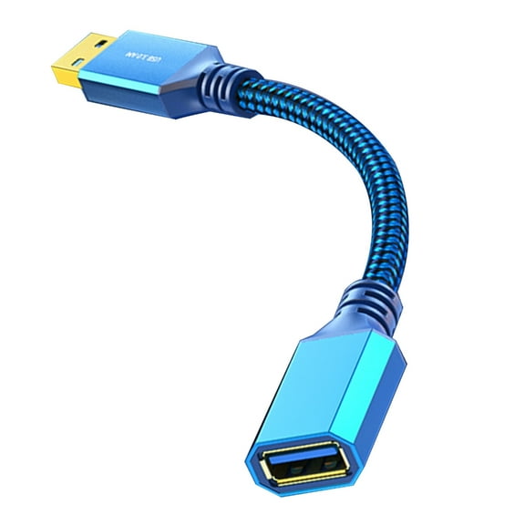 PatungKu 5Gbps USB 3.0 Type A Male to Female Extension Cord for USB Fan Light Gadgets