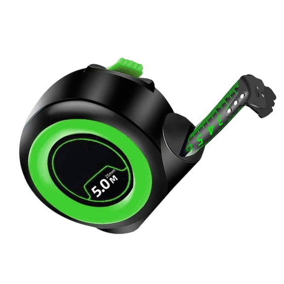 PatungKu 5M Long Measuring Tape Featuring Glow Scale and Ergonomic Handle Comfort