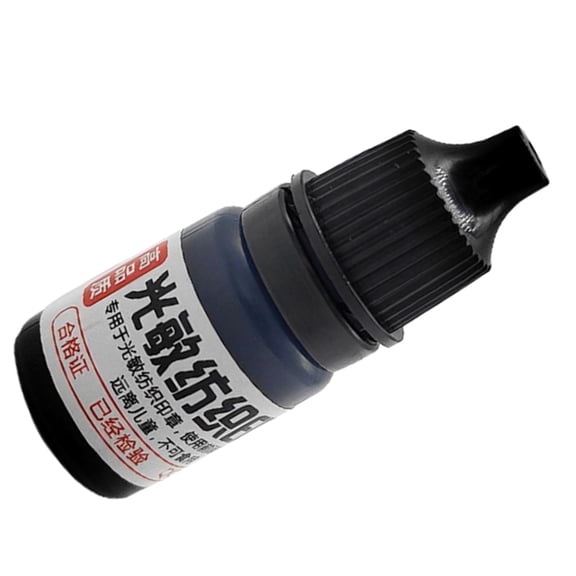 PatungKu 5ml Textile Ink DIY Special Sign for Students Children Name Stamp Waterproof