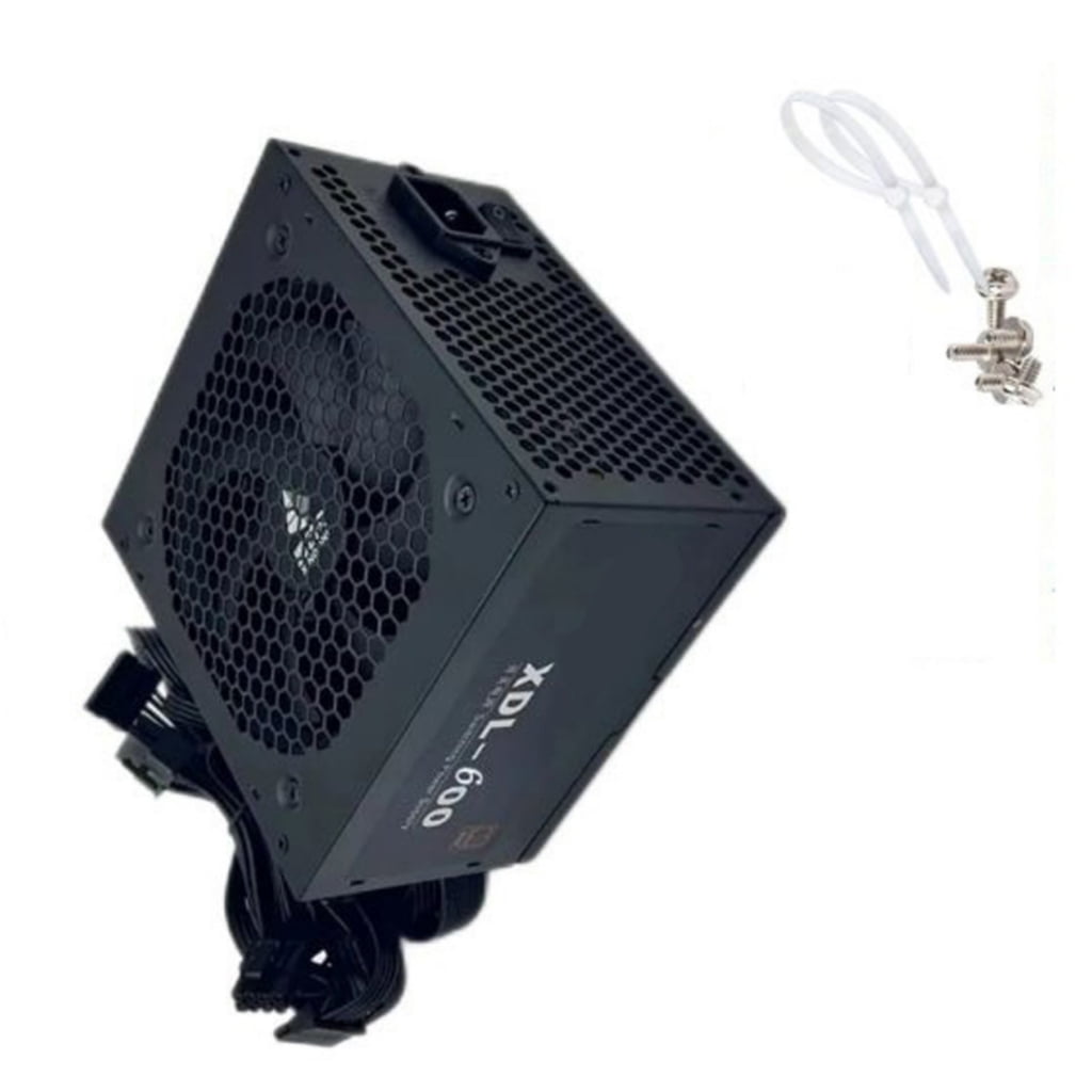 PatungKu 600W Mining PC Power Supply Computer Mining Double GPU ...