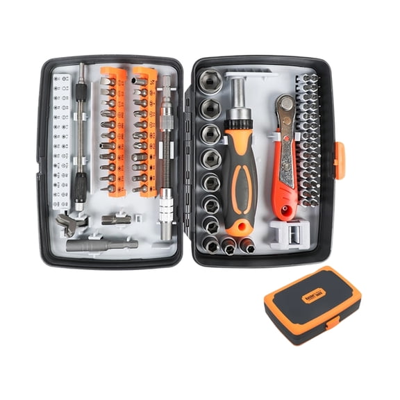 PatungKu 68 Divisions Ergonomic Handle Handle Tool Set With Extension Rod