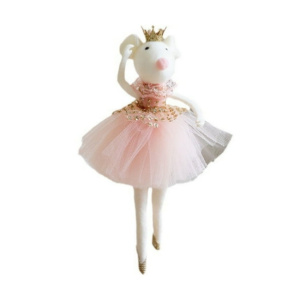 PatungKu 7.8inch Ballet Doll for Christmas Tree Decors Holiday Tree Pendant with Hanging Rope Seasonal Holiday Decors
