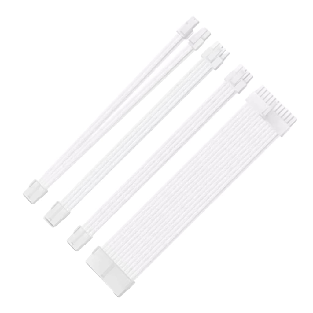 PatungKu ATX24Pin Power Extension Cable Set 1x24Pin/1x8Pin(4+4)CPU /2x8Pin(6P+2P) PCIE