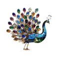 thumbnail image 1 of PatungKu Acrylic Peacocks Sculpture Statue Collectible Decorative Figurines,Home Office Bookshelf Desktop Decors Gift Women Men, 1 of 15