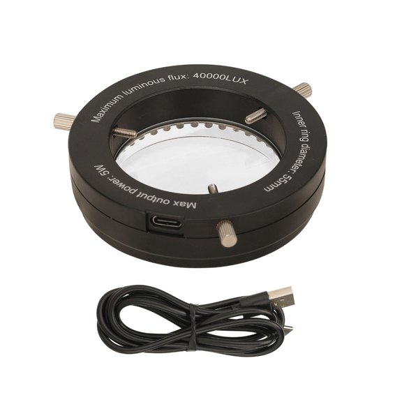 PatungKu Adjustable 80 LED Microscope Light with High Focused Cool Operation Slim Design