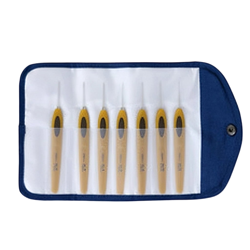 PatungKu Aluminum Crochet Hook Set Various Size Comfortable Lace Projects Crafting