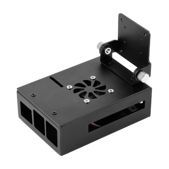 PatungKu Aluminum Shell Main Control Chassis With Cooling Fan Protective for RDK Robotic Development Board Accessories