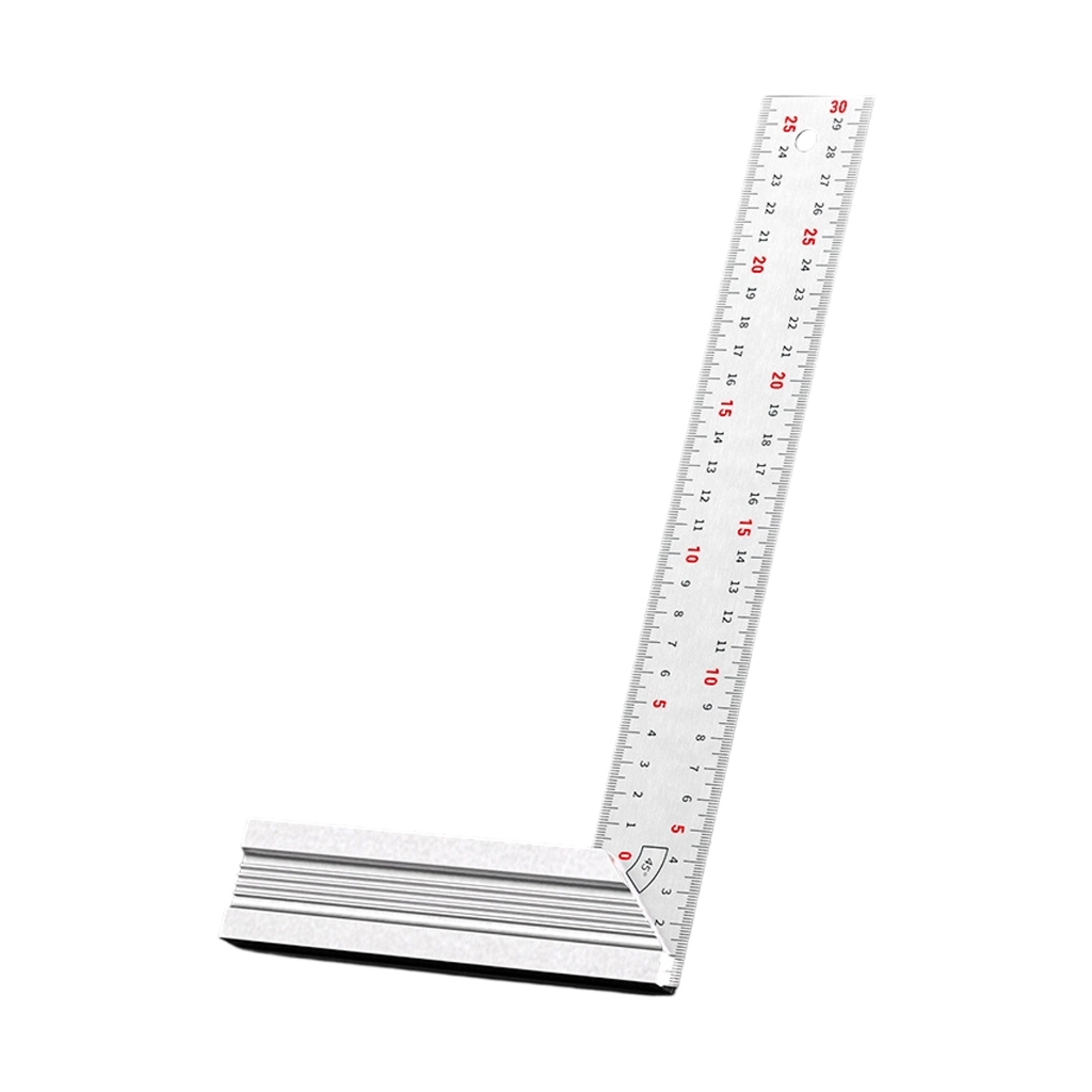 PatungKu Aluminum Square Tool Right Angles Ruler Precise Marking And ...
