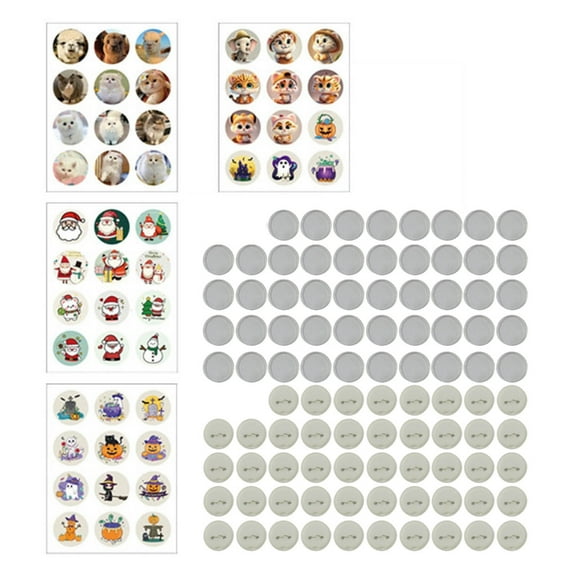 PatungKu Button Maker Machine Easy to Use Badge Maker Press Machine for Beginners