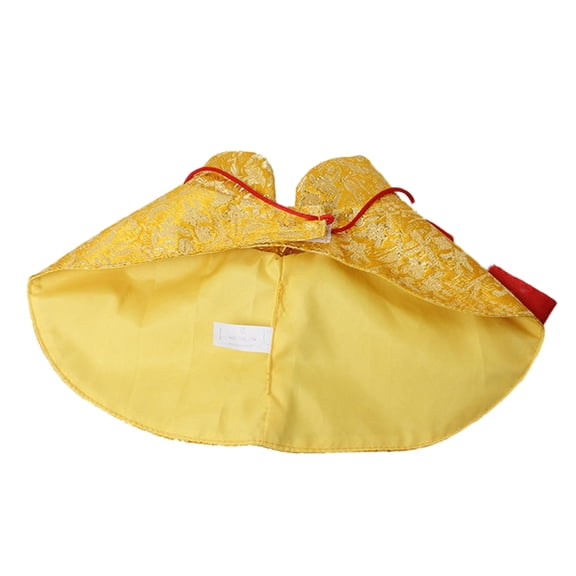 PatungKu Cat Chinese New Year Costume Pet Dog TangSuit Festive Cloak Puppy Accessories