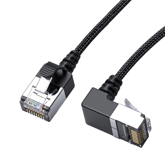 PatungKu Cat6 Ethernet Cable Braided Fast Speed Braided Gigabit RJ45 Cable 10 Gigabit Networking