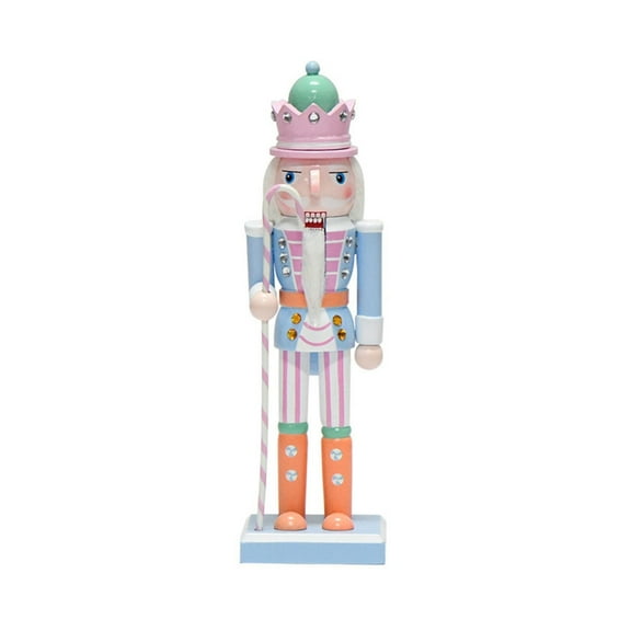PatungKu Christmas Nutcrackers 25cm Candy Color Soldier Figure Home Decors Gift Giving