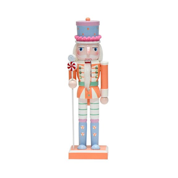 PatungKu Christmas Nutcrackers 25cm Candy Color Soldier Figure Home Decors Gift Giving