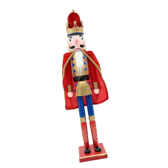 PatungKu Christmas Nutcrackers Figures,Handmade Wooden Queen Christmas Decorations